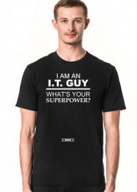 I AM AN IT GUY (BLACK)