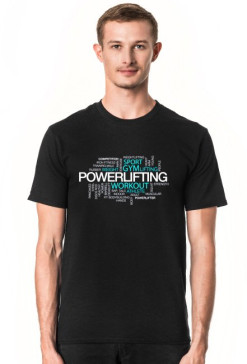 Koszulka Męska Powerlifting