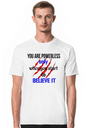 Koszulka męska YOU ARE POWERLESS