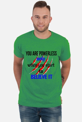 Koszulka męska YOU ARE POWERLESS