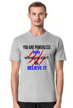 Koszulka męska YOU ARE POWERLESS