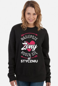 Bluza damska Najlepsze Żony rodzą się w styczniu