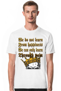 Koszulka męska We do not learn 2