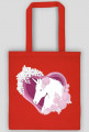 Bawełniana torba na zakupy - Jednorożec w sercu
