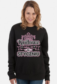 Bluza damska Królowe rodzą się w styczniu