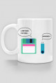 Kubek dobry pomysł na tani i praktyczny prezent dla informatyka, programisty - Floppy Disk (Dyskietka), Pendrive: I am your Father... Nooooo!