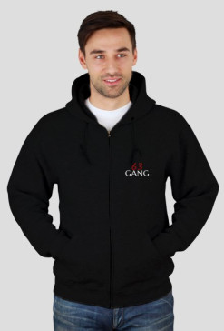 Bluza męska czarna "63 GANG"
