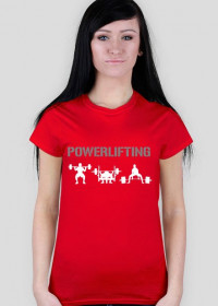 Powerlifting - T-Shirt F Red
