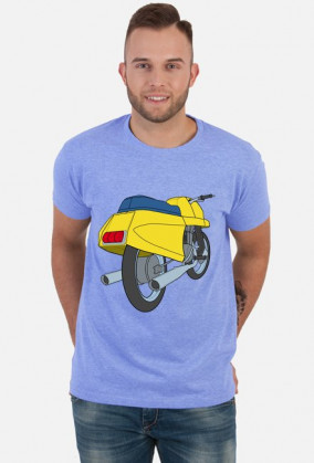 Motocykl Iskra - wariacja kolorystyczna