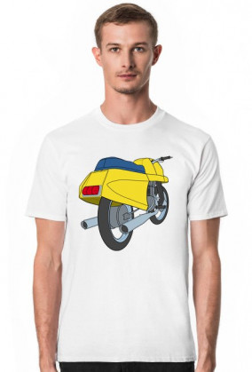 Motocykl Iskra - wariacja kolorystyczna