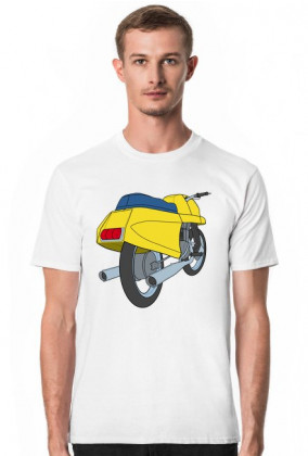 Motocykl Iskra - wariacja kolorystyczna