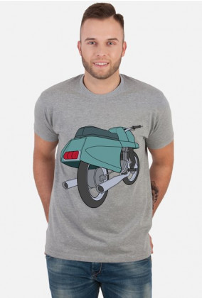 Motocykl Iskra - barwy oryginalne
