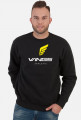 Bluza bez kaptura czarna 1 logo
