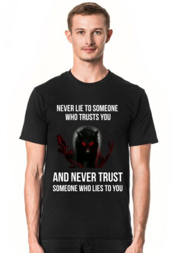 Koszulka Męska Never Lie
