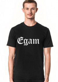 Koszulka męska czarna "EGAM"