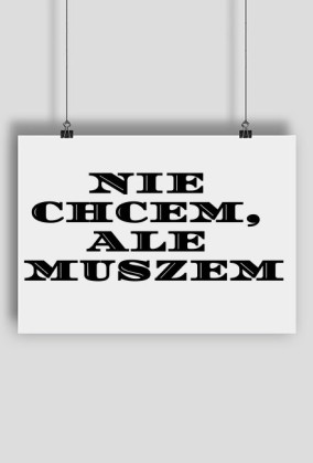 NIE CHCEM OBRAZ