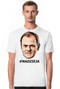Koszulka #Nadzieja (biała)