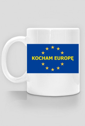 Kubek "Kocham Europę"