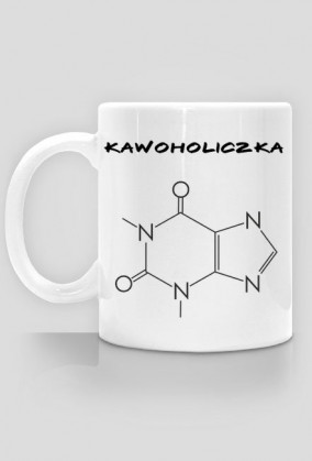 Kubek kawa - kawoholiczka