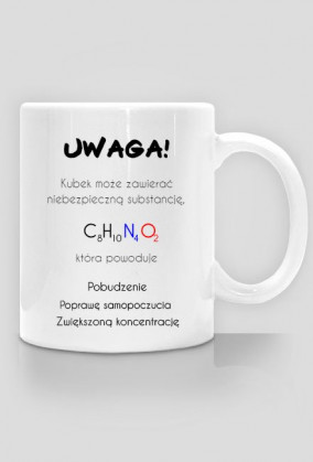 Kubek kawa - kawoholiczka