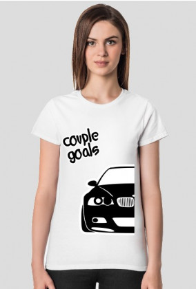 Couple Goals - BMW E46 (bluzka damska) duża grafika