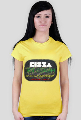 Koszulka Cisza
