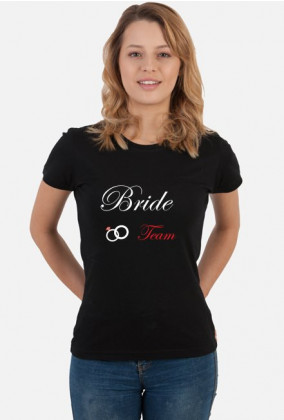Panieński Bride Team czarna