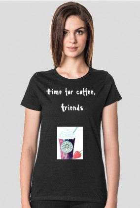 T-shirt ,,Time for coffee"