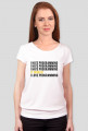 Koszulka, T-shirt na prezent dla kobiety programistki - I hate programming, It Works!, I love programming