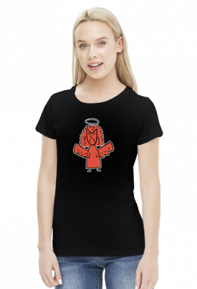 Chyba zdenerwowany Aniołek