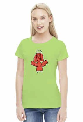 Chyba zdenerwowany Aniołek