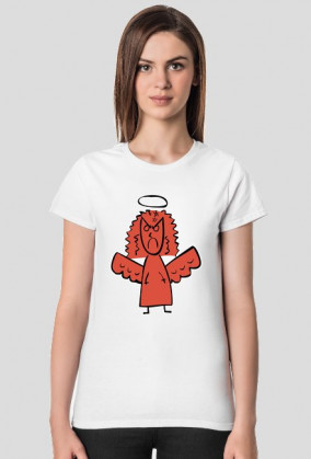 Chyba zdenerwowany Aniołek