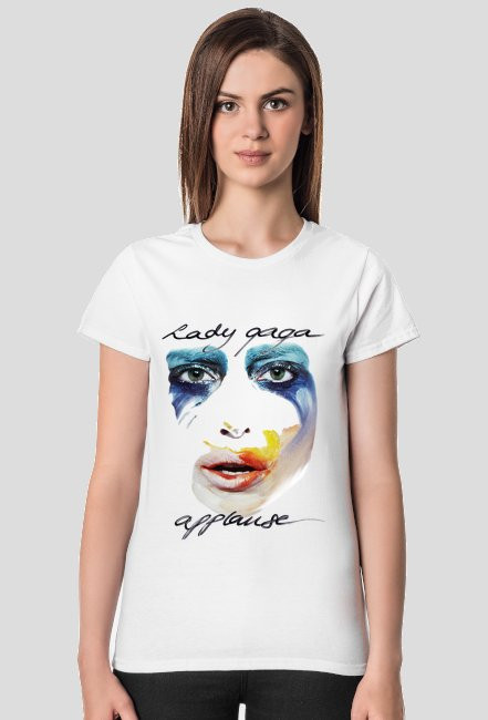 Koszulka Damska Lady Gaga Applause