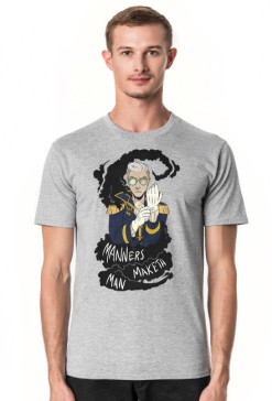 Manners Maketh Man T-Shirt Męski