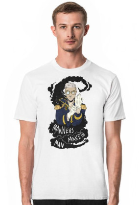 Manners Maketh Man T-Shirt Męski