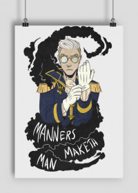 Manners Maketh Man Plakat A1
