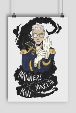 Manners Maketh Man Plakat A1