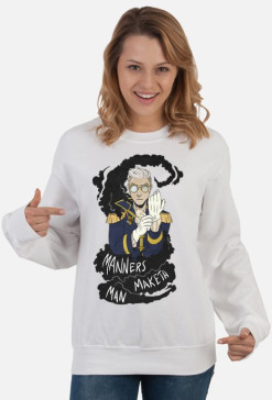 Manners Maketh Man Bluza Unisex