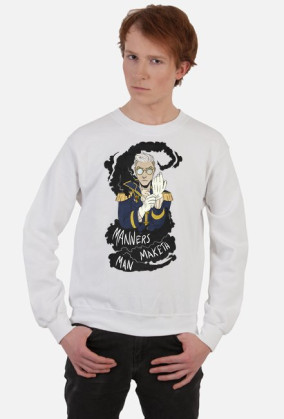 Manners Maketh Man Bluza Unisex