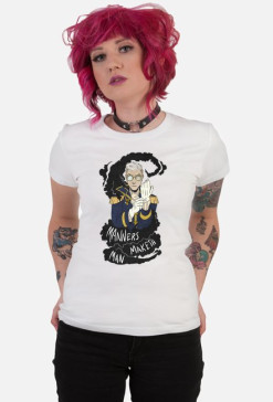 Manners Maketh Man T-Shirt Damski