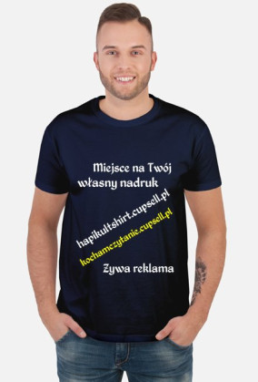 Koszulka Żywa reklama