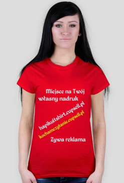 Koszulka Żywa reklama