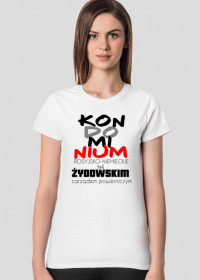 Koszulka KONDOMINIUM Damska Biała