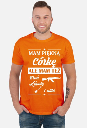 Koszulka męska MAM PIĘKNĄ CÓRKĘ