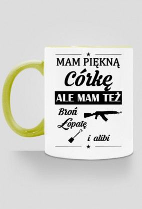 Kubek MAM PIĘKNĄ CÓRKĘ