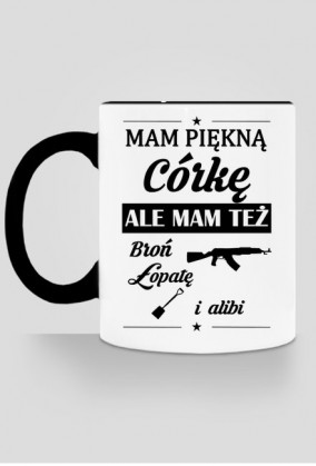 Kubek MAM PIĘKNĄ CÓRKĘ