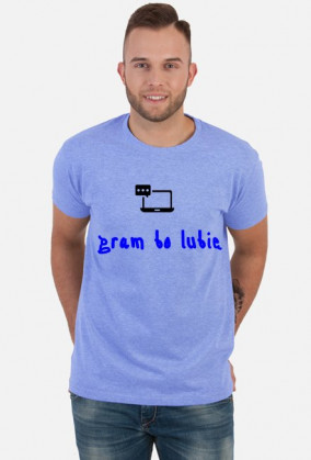 Koszulka "gram bo lubię"
