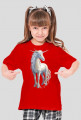 T-shirt dla dziewczynki - Piękny jednorożec