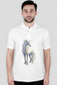 T-shirt polo - Piękny jednorożec