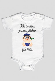 Zostanę pilotem jak tata